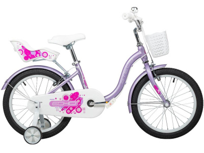 Детский велосипед Stels Echo 18, год 2026, цвет Фиолетовый