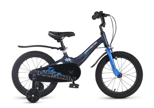 Детский велосипед Maxiscoo Jazz Стандарт Плюс 16, год 2026, цвет Черный