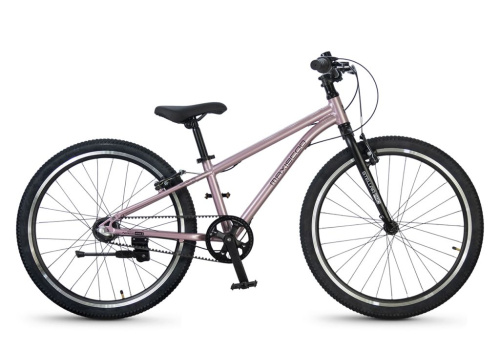 Подростковый велосипед Maxiscoo Stellar Pro 24, год 2026, цвет Розовый