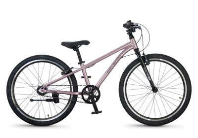 Подростковый велосипед Maxiscoo Stellar Pro 24, год 2026, цвет Розовый