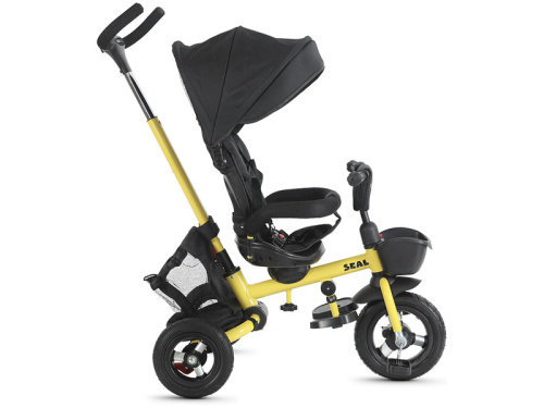 Детский велосипед Maxiscoo Seal, год 2026, цвет Желтый