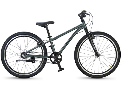 Подростковый велосипед Maxiscoo Stellar Pro 24, год 2026, цвет Зеленый