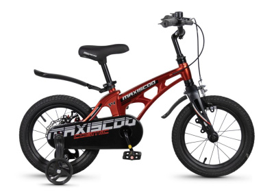 Детский велосипед Maxiscoo Cosmic Стандарт Плюс 14, год 2026, цвет Красный