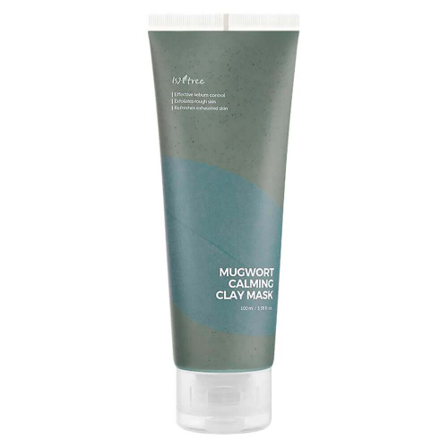 Глиняная маска с экстрактом полыни для проблемной кожи IsNtree Mugwort Calming Clay Mask