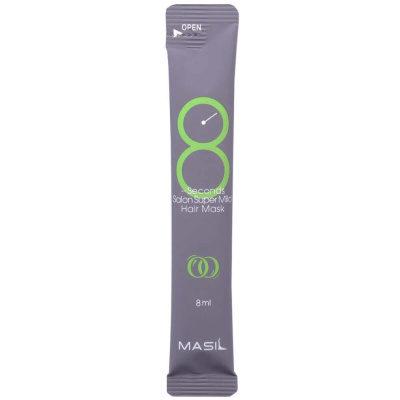 Восстанавливающая маска для ослабленных волос Masil 8 Seconds Salon Super Mild Hair Mask 8 мл