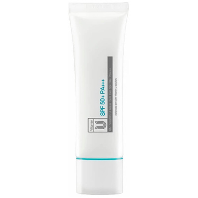 Увлажняющий солнцезащитный гель CUSKIN CU:Vitamin U Aqua Sun Gel SPF50+ PA+++