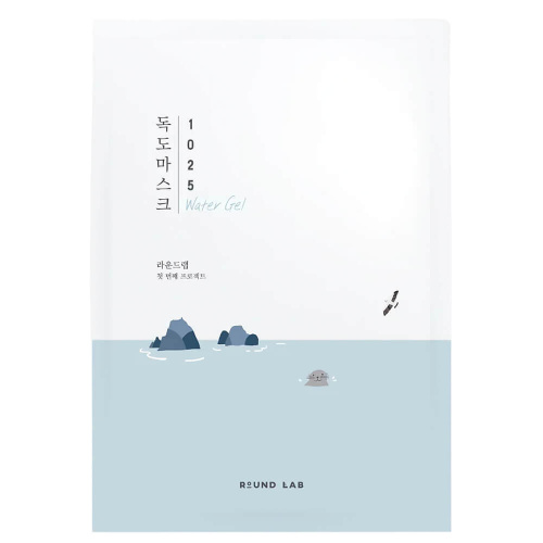 Ультратонкая маска для глубокого увлажнения Round Lab 1025 Dokdo Hydrating Water Gel Mask Sheet
