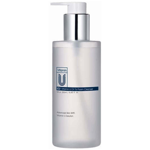 Двухфазное масло-пенка для очищения с витамином U CUSKIN CU: Vitamin U Oil To Foam Cleanser