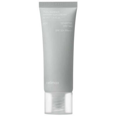 Солнцезащитный крем с комплексом церамидов Celimax Dual Barrier Watery Sun Cream SPF50+PA++++
