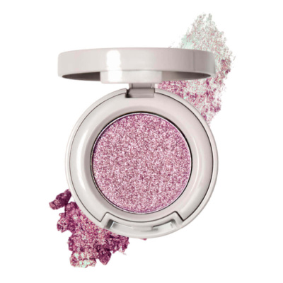 Сияющие фиолетово-золотые дуохромные тени-спарклы SHIKstudio Single Eyeshadow Sun
