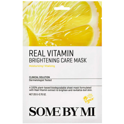 Многофункциональная тканевая маска Some By Mi Real Care Mask Vitamin C
