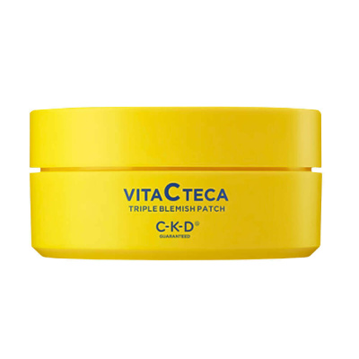 Осветляющие патчи для глаз с витамином С CKD Vita C Teca Triple Blemish Patch