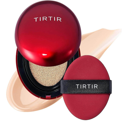 Стойкий кушон с полуматовым финишем TIRTIR Mask Fit Red Cushion 17C Porcelain