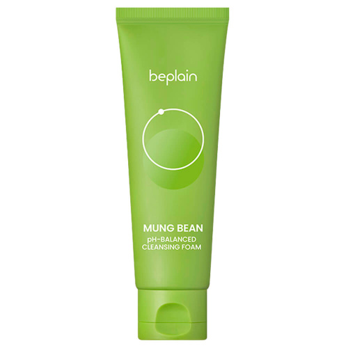 Балансирующая пенка для глубокого очищения beplain Mung Bean pH-Balanced Cleansing Foam 80 мл