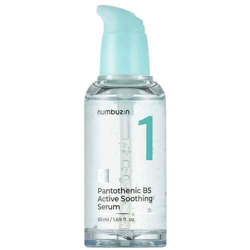Успокаивающая сыворотка с пантенолом numbuzin No.1 Pantothenic B5 Active Soothing Serum