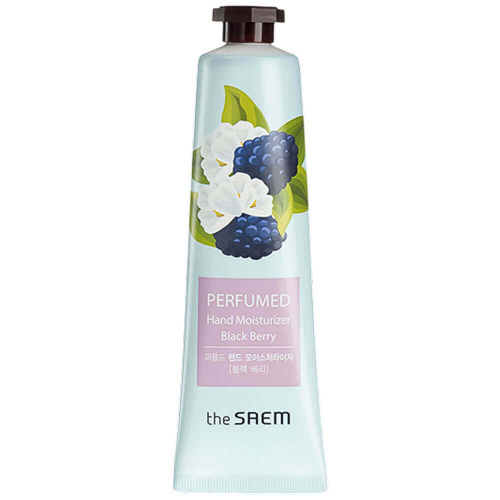 Парфюмированный крем для рук The Saem Perfumed Hand Moisturizer Black Berry