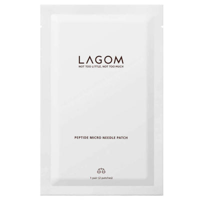 Пептидные патчи с микроиглами от морщин под глазами Lagom Peptide Micro Needle Patch