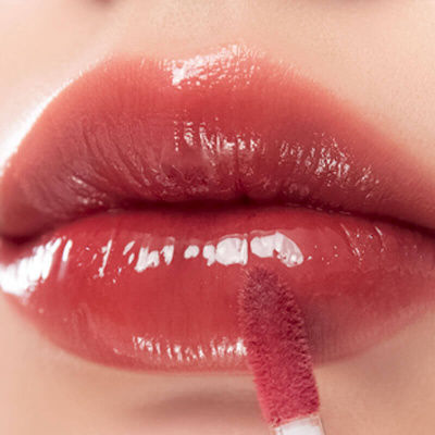 Глянцевый тинт с эффектом стеклянных губ Rom&Nd Glasting Water Tint 05 Rose Splash