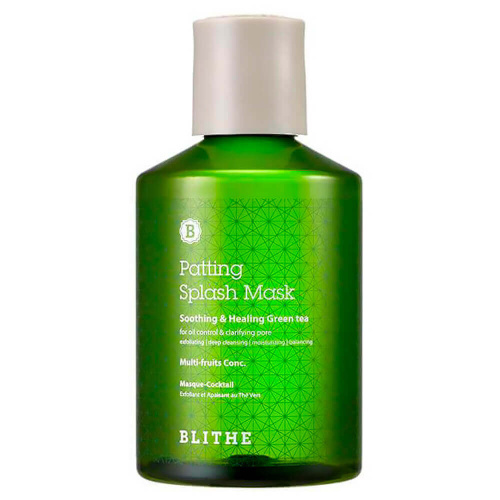 Успокаивающая сплэш-маска для проблемной кожи Blithe Soothing&Healing Green Tea Splash Mask