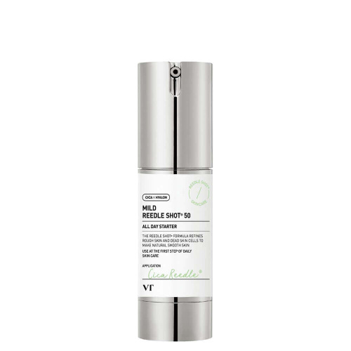 Бустер-сыворотка с микроиглами для ежедневного применения VT Cosmetics Mild Reedle Shot 50 30 мл