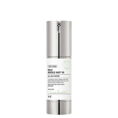 Бустер-сыворотка с микроиглами для ежедневного применения VT Cosmetics Mild Reedle Shot 50 30 мл