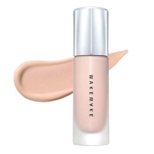 Матовый тональный флюид для лица WAKEMAKE Water Velvet Cover Foundation SPF38 PA++ 22 Neutral