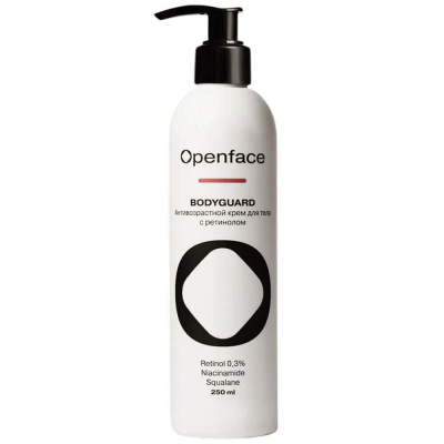 Антивозрастной крем для тела с ретинолом Openface Bodyguard