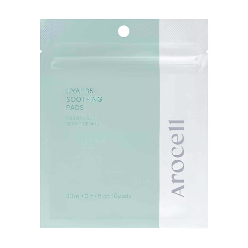 Успокаивающие пэды для чувствительной кожи Arocell Hyal B5 Soothing Pads 10 шт