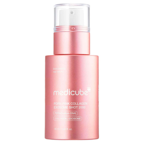 Омолаживающая ампула с микроиглами medicube PDRN Pink Collagen Exosome Shot Serum 2000