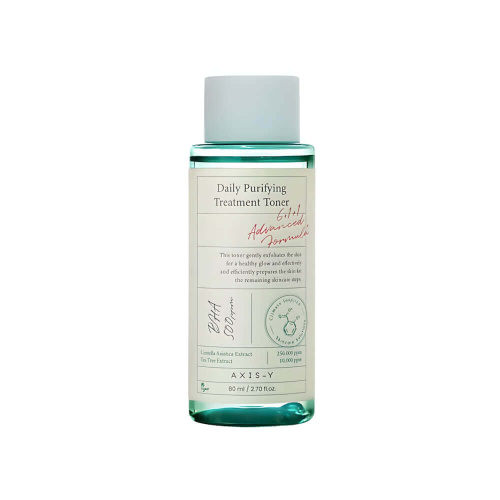 Тоник для проблемной кожи с центеллой и BHA-кислотой AXIS-Y Daily Purifying Treatment Toner 80 мл