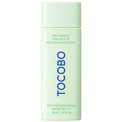 Успокаивающая солнцезащитная сыворотка Tocobo Cica Calming Sun Serum SPF50+ PA++++ 50 мл