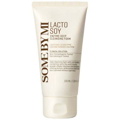 Энзимная пенка для умывания с лактобактериями Some By Mi Lactosoy Enzyme Deep Cleansing Foam