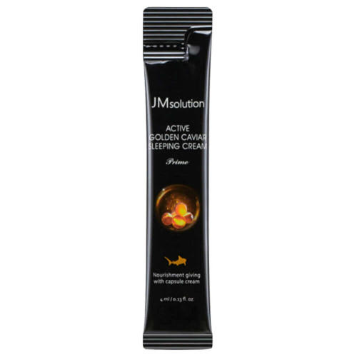 Ночная маска с золотом и икрой JMsolution Active Golden Caviar Sleeping Cream Prime 1 шт