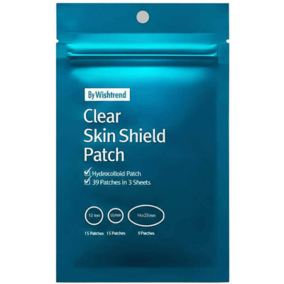 Противовоспалительные патчи от акне By Wishtrend Clear Skin Shield Patch