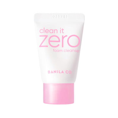 Мягкая пенка для умывания с женьшенем BANILA CO Clean It Zero Foam Cleanser 30 мл