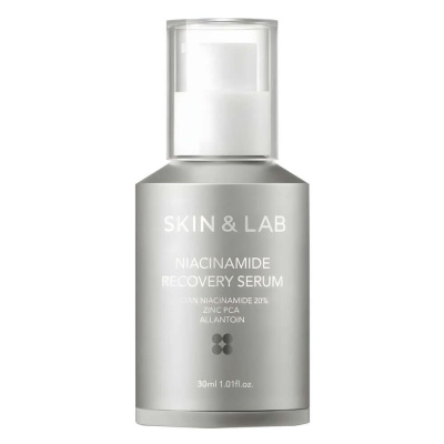Сыворотка для сужения пор с 20% ниацинамида SKIN&LAB Niacinamide Recovery Serum