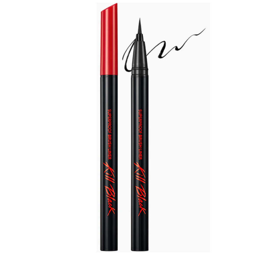 Суперстойкая подводка-лайнер для глаз CLIO Superproof Brush Liner 01 Black
