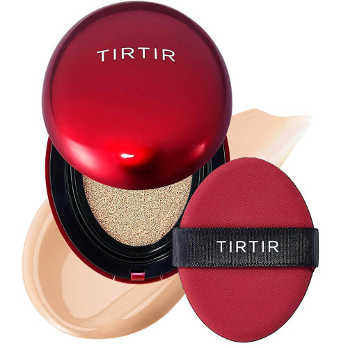 Стойкий кушон с полуматовым финишем TIRTIR Mask Fit Red Cushion 21N Ivory