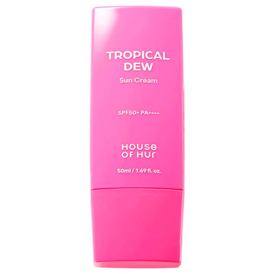 Лёгкий солнцезащитный крем House of Hur Tropical Dew Sun Cream SPF50+ PA++++