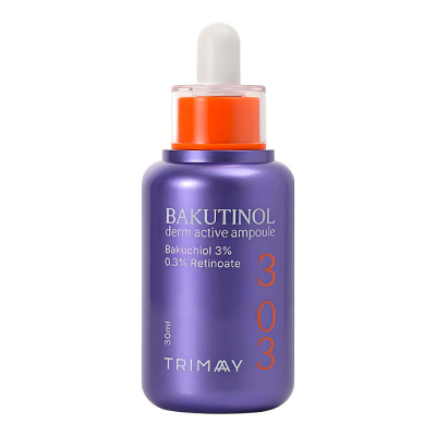 Антивозрастная сыворотка с бакучиолом и ретинолом Trimay Bakutinol Derm Active Ampoule