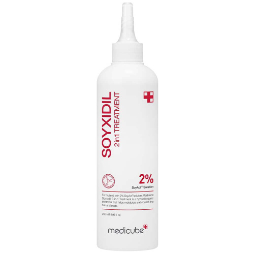 Восстанавливающая маска для волос с соей medicube Soyxidil 2in1 Treatment
