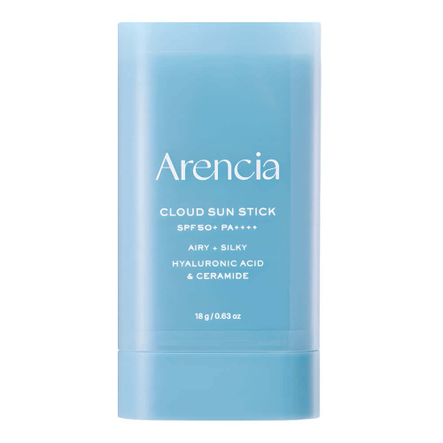 Увлажняющий солнцезащитный стик с ПДРН и пептидами Arencia Cloud Sun Stick SPF50+ PA++++
