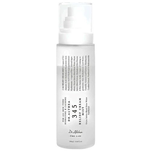 Успокаивающий мист с гидролатом риса и пантенолом Dr. Althea 345 Relief Cream Mist 100 мл