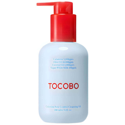 Гидрофильное масло для проблемной кожи с каламином Tocobo Calamine Pore Control Cleansing Oil 200 мл