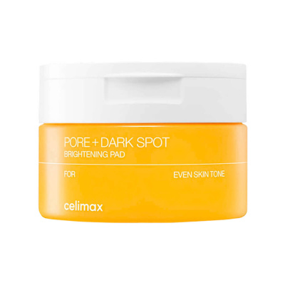 Тонер-пэды для выравнивания тона и рельефа кожи Celimax Pore+Dark Spot Brightening Pad 40 шт.