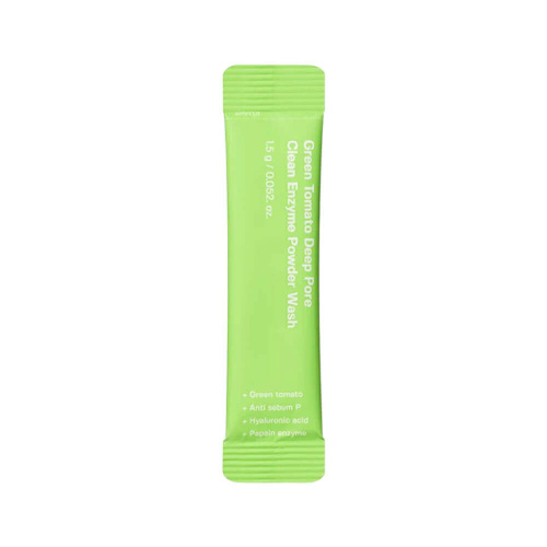 Энзимная пудра для очищения пор Sungboon Editor Green Tomato Deep Pore Clean Enzyme Powder Wash 1,5 г (саше)