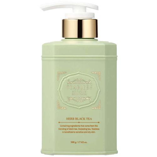 Парфюмированный гель для душа TEABLESS Perfume Body Wash Herb Black Tea