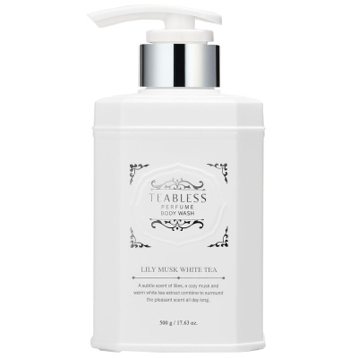 Парфюмированный гель для душа TEABLESS Perfume Body Wash Lily Musk White Tea
