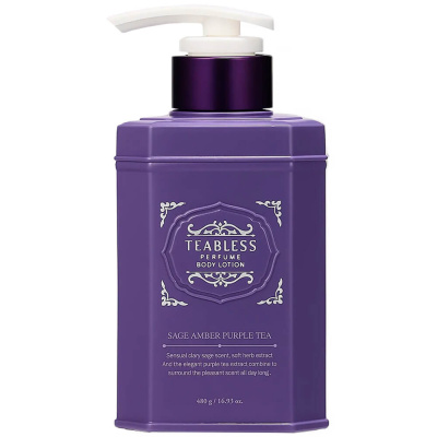 Парфюмированный лосьон для тела TEABLESS Perfume Body Lotion Sage Amber Purple Tea