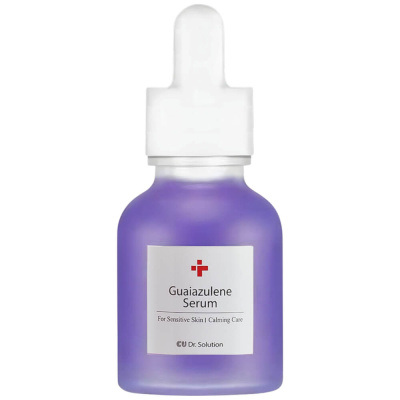 Успокаивающая сыворотка с гвайазуленом CUSKIN Dr.Solution Guaiazulene Serum